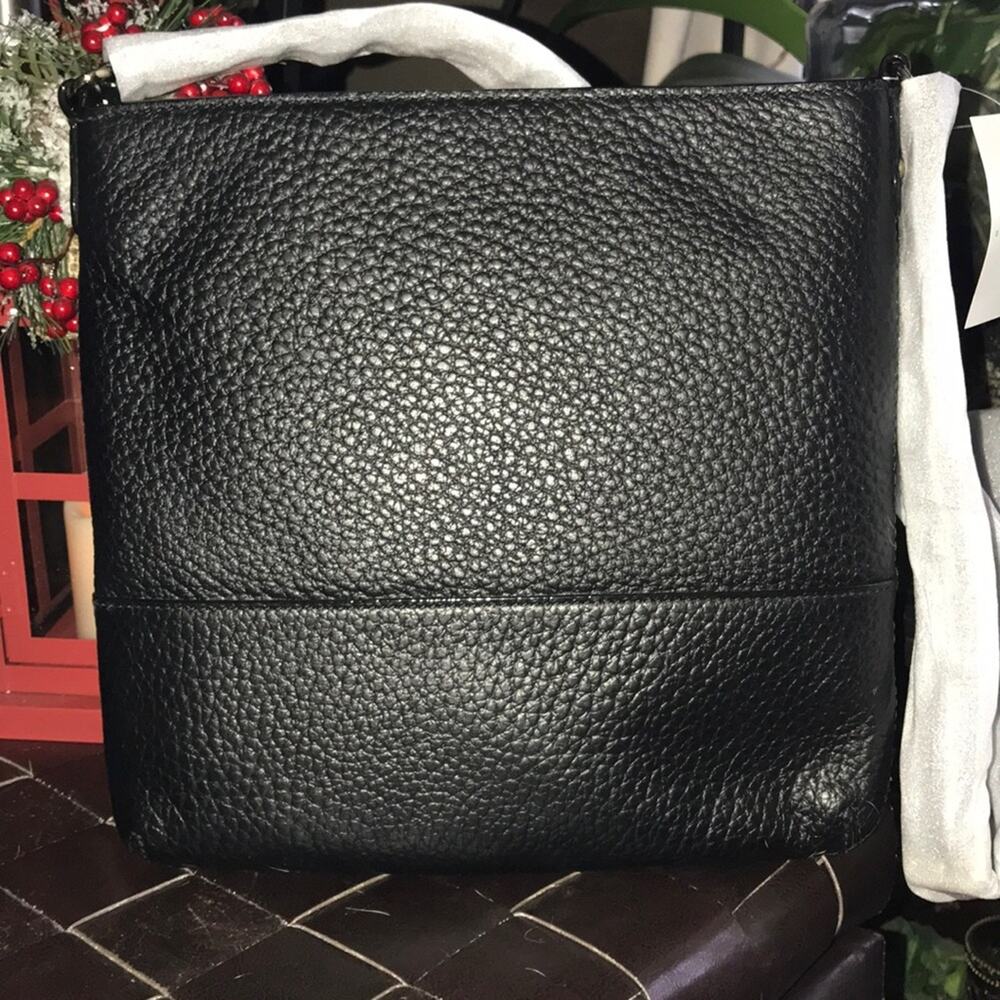 NWT Kate Spade Cora Blck WALET NOT INCLUDED capsule minimalist crossbody handbag - Picture 2 of 4